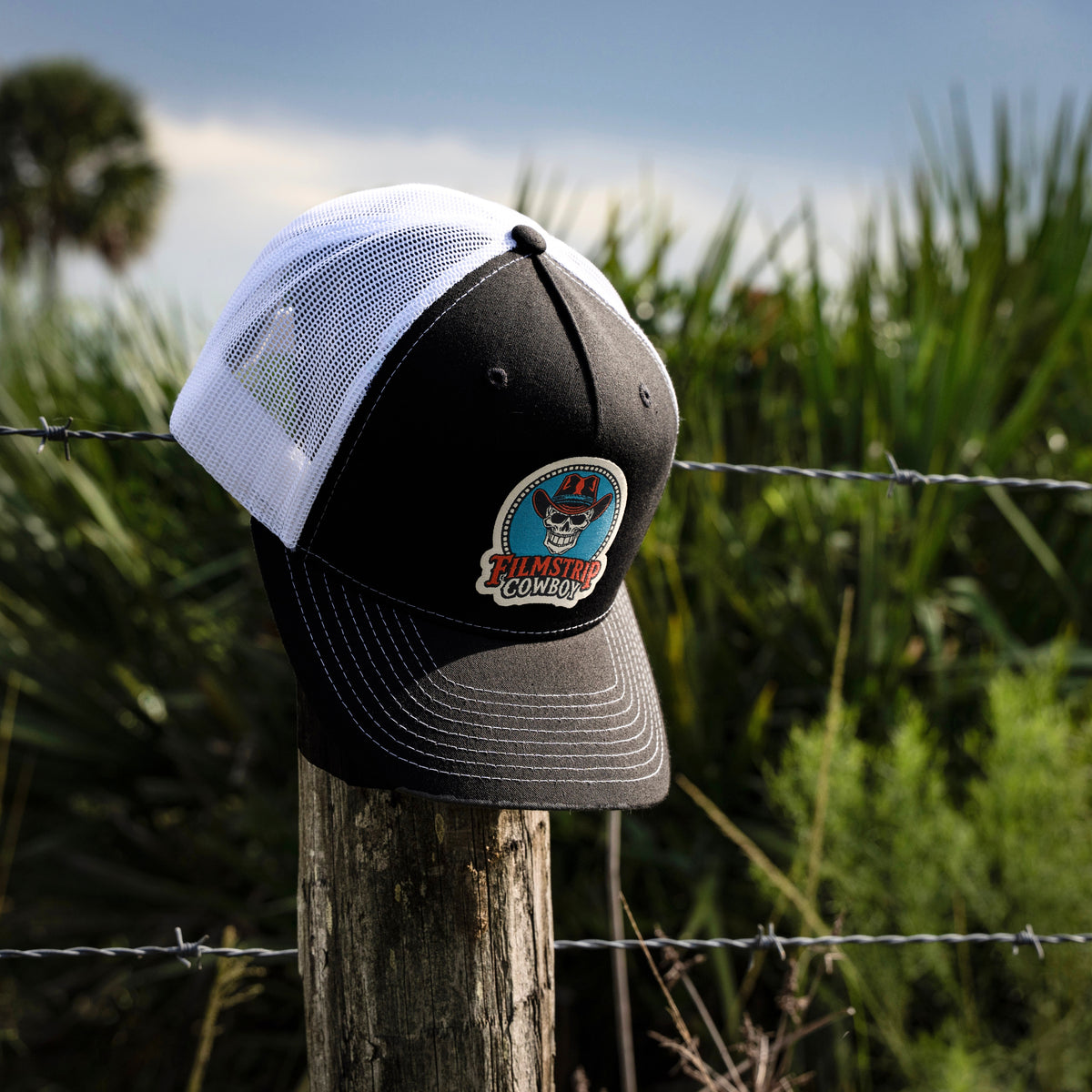 Filmstrip Cowboy™ Black Trucker Hat